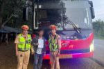 Tài xế xe khách chạy 134km/h trên đường Hồ Chí Minh, dương tính ma túy