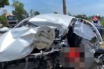 Ô tô lao vào cây ven đường, tài xế 21 tuổi ở Huế tử vong