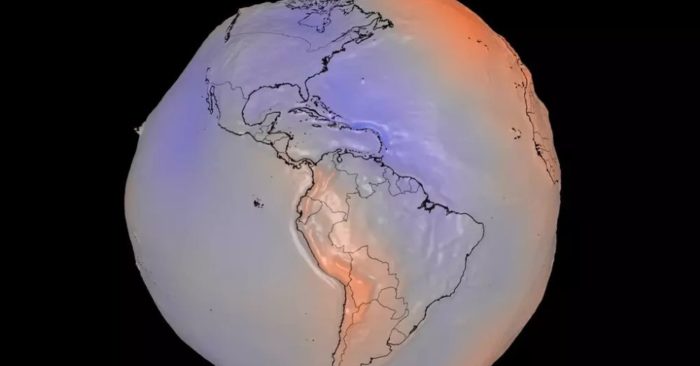 Trái Đất không tròn hoàn hảo mà có hình dạng geoid. Mô hình mới giúp lý giải bề mặt hành tinh và trường hấp dẫn chi tiết hơn.