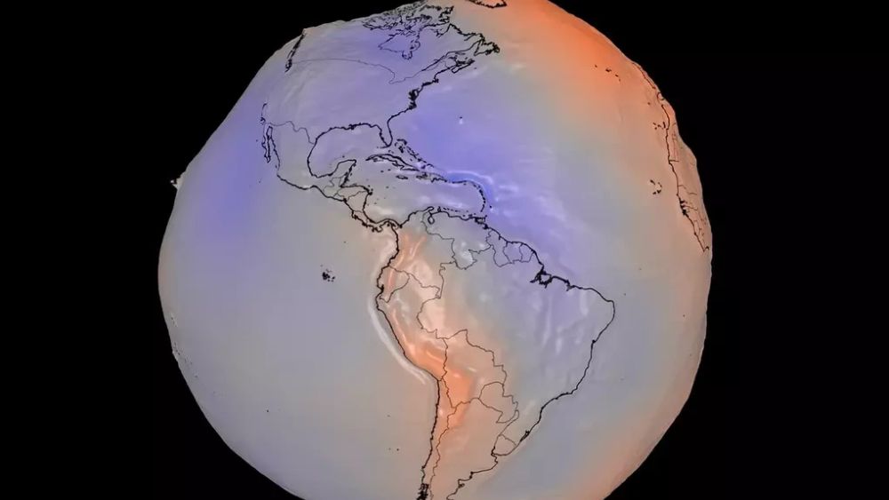 Trái Đất không tròn hoàn hảo mà có hình dạng geoid. Mô hình mới giúp lý giải bề mặt hành tinh và trường hấp dẫn chi tiết hơn.