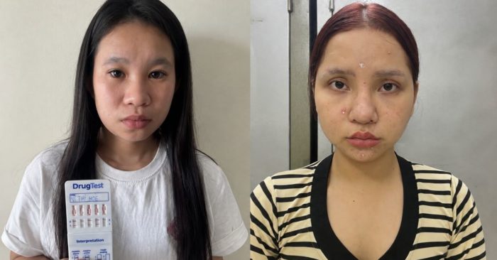Công an Quảng Ninh bắt khẩn cấp Vũ Thị Thanh và Vi Thị Hòe để điều tra hành vi tổ chức sử dụng trái phép chất ma túy.