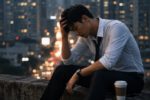 Khi người cha thấy mình đứng ngoài mái nhà