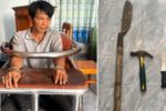 Mâu thuẫn hôn nhân, con rể cầm dao tìm bố vợ trả thù