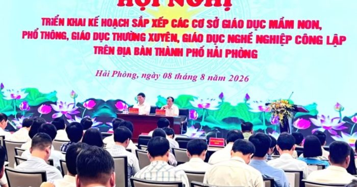 Hải Phòng gấp rút sáp nhập trường học, hơn 500 trường “về chung một nhà”