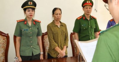 Bao hàn the trong cơ sở bánh cuốn và quyết định khởi tố người phụ nữ 66 tuổi