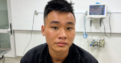 Cha già Nghệ An vượt ngàn cây số đón con dâu, hai cháu về đất mẹ