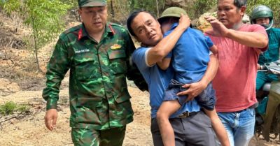 Hành trình hơn 20km đi lạc của cậu bé và chú chó Đen