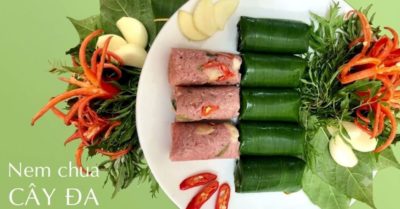 Chiếc nem nhỏ và cách quê nhà được gói lại