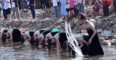 Áp Hô Chiêng lần đầu vang bên dòng Nậm Pe, Lai Châu